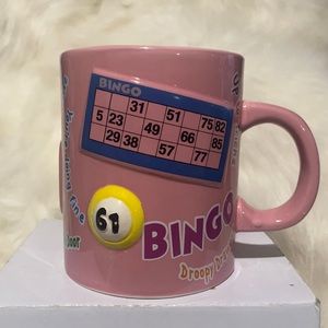 Pink 3D BINGO mug